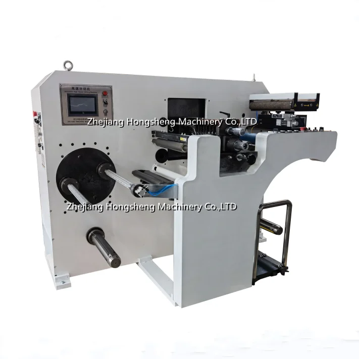 Automatic sliter high speed paper slitter rewinder roll to roll slitting rewinding machine