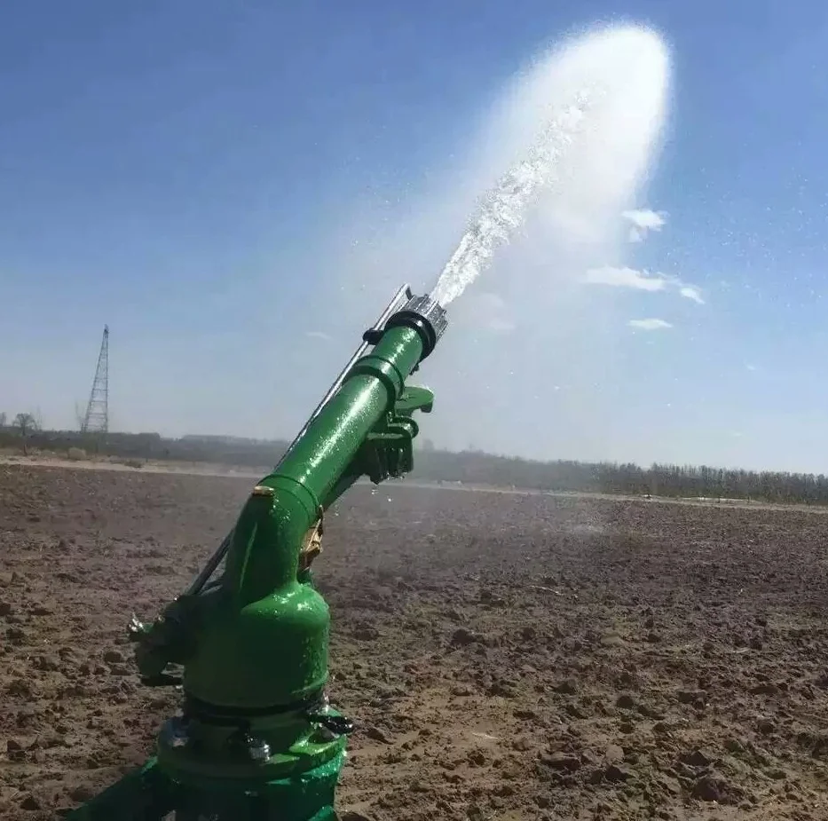 High Pressure Big Rain Gun Sprinkler Agriculture Farmland Gun Sprinkler Irrigation System