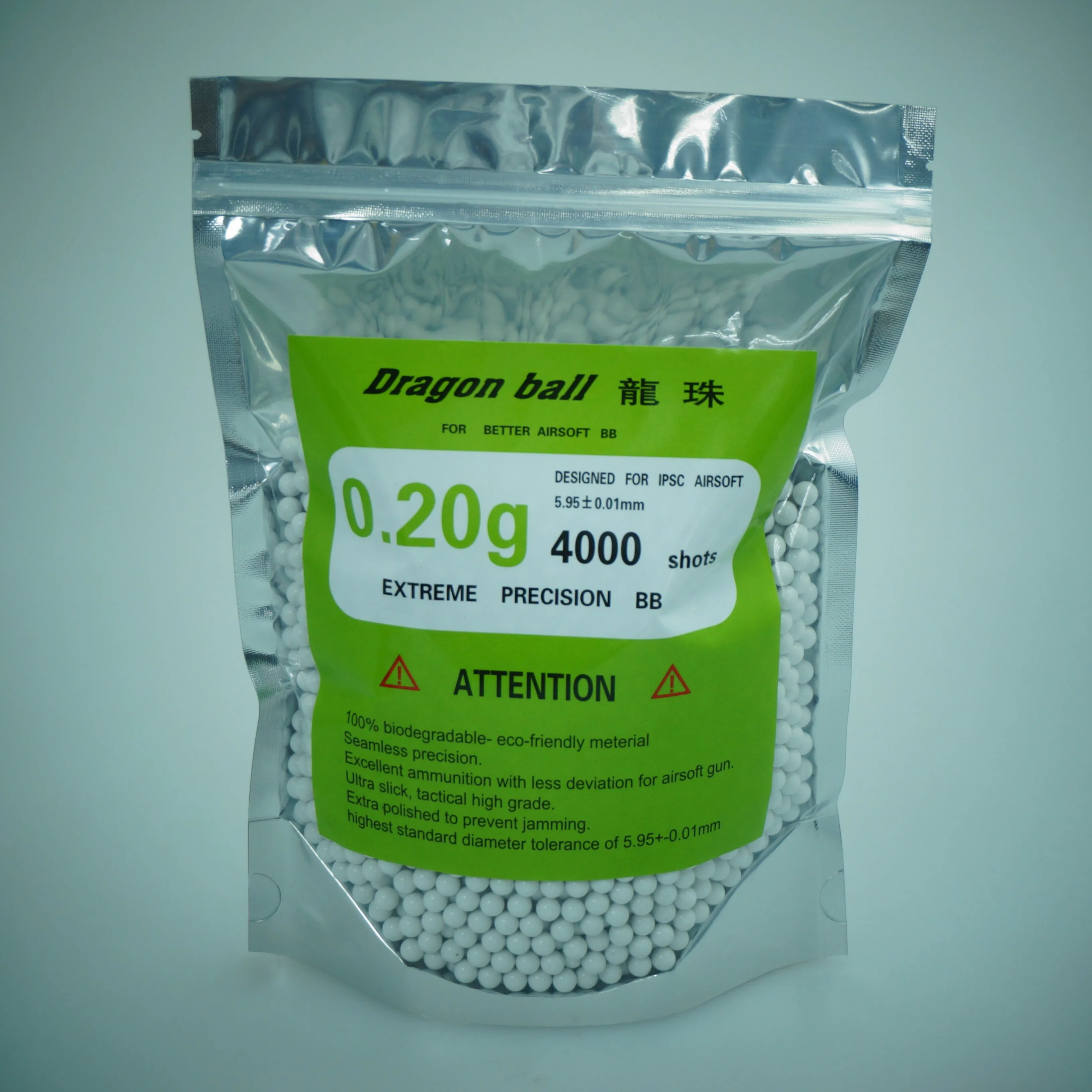  BIS 0.20 g Perfect Precision Bearing Biology 0.2 BB bullet 5000 rounds Ammo plastic