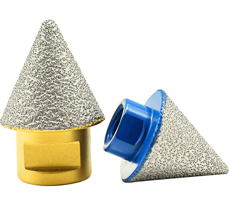 PEX Diamond Beveling Chamfer Ceramic Tile Drill Bits Grinding Wheel Milling Beveling Drill Bit Chamfer Bits