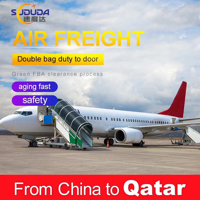 Fast Cheapest ddp ddu air freight shipping agent to qatar china freight forwarder