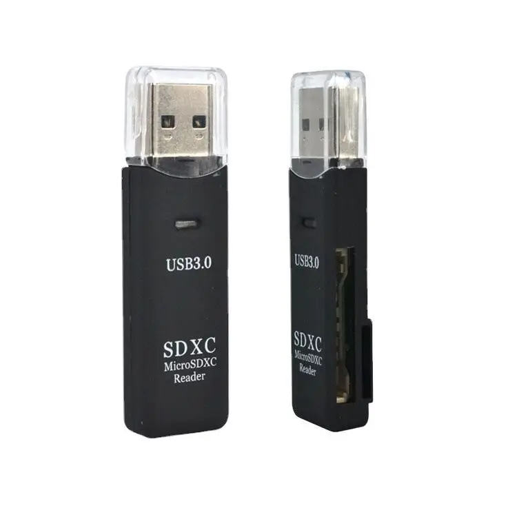 Высокое качество 5 Гбит/с Суперскоростной мини USB 3,0 SD/SDXC TF адаптер кардридер