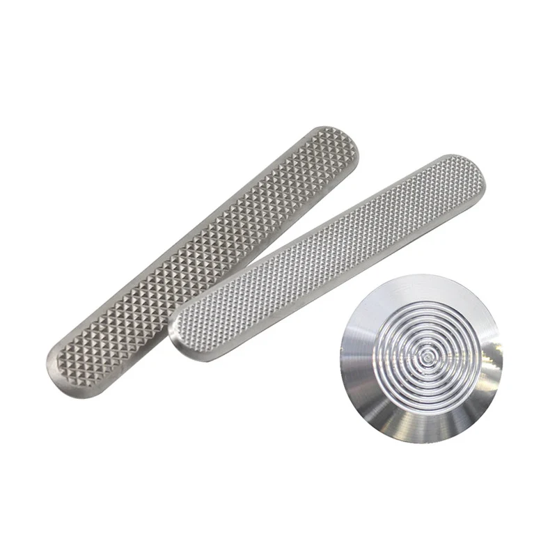 Traffic Road Studs Warning Blind Guiding Pacing Markers Tactile Indicator 304 Stainless Steel Anti-slip Surface Tactile Strips