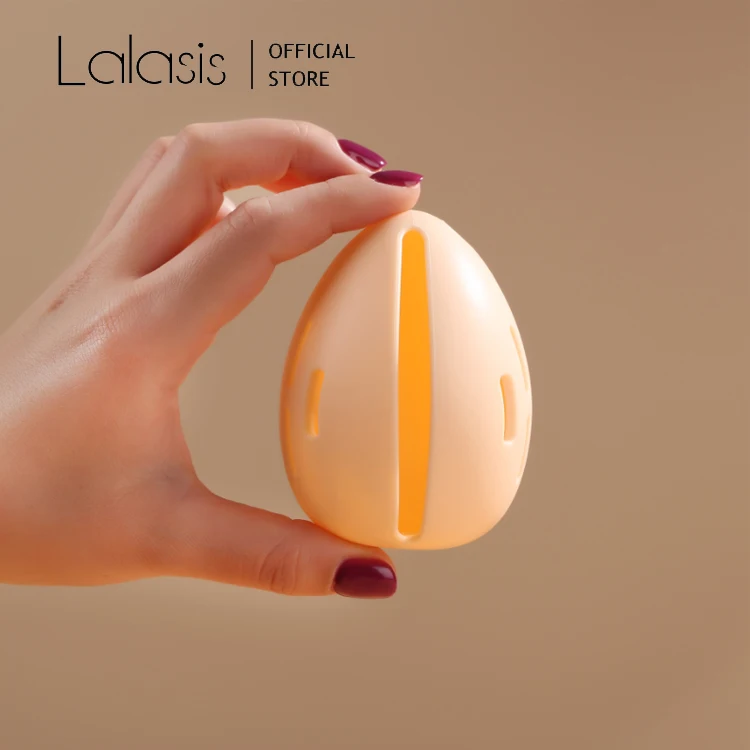 Lalasis wholesale high quality eco-Friendly beauty egg holder make up case stand container silicone makeup sponge