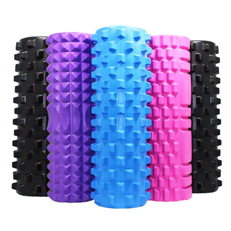 2023 The New Crescent Shape Spike Foam Roller Eva For Yoga Deep Tissue Massage Spike Foam Roller Deep Spike Foam Roller