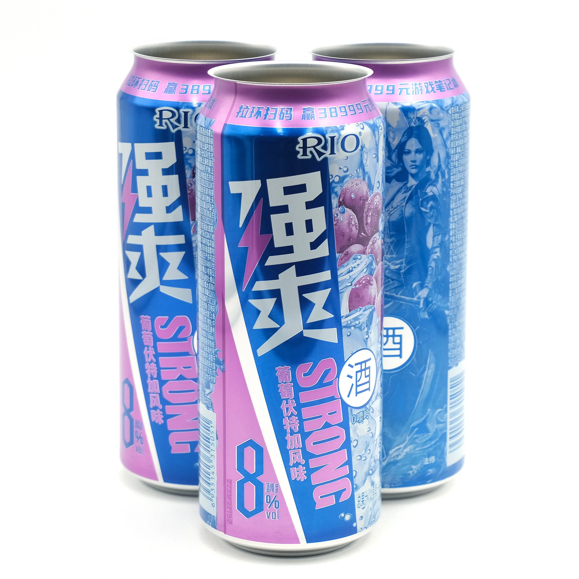 500 мл перерабатываемая оптовая продажа стандартная алюминия для вина Vogatte Ароматизированная пивная банка