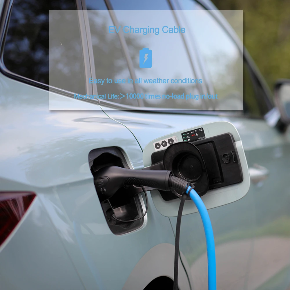 Wholesale Price Mode 3 EV Charging Cable Type 2 to Type 2 32A Electric Car EV Charger Cables