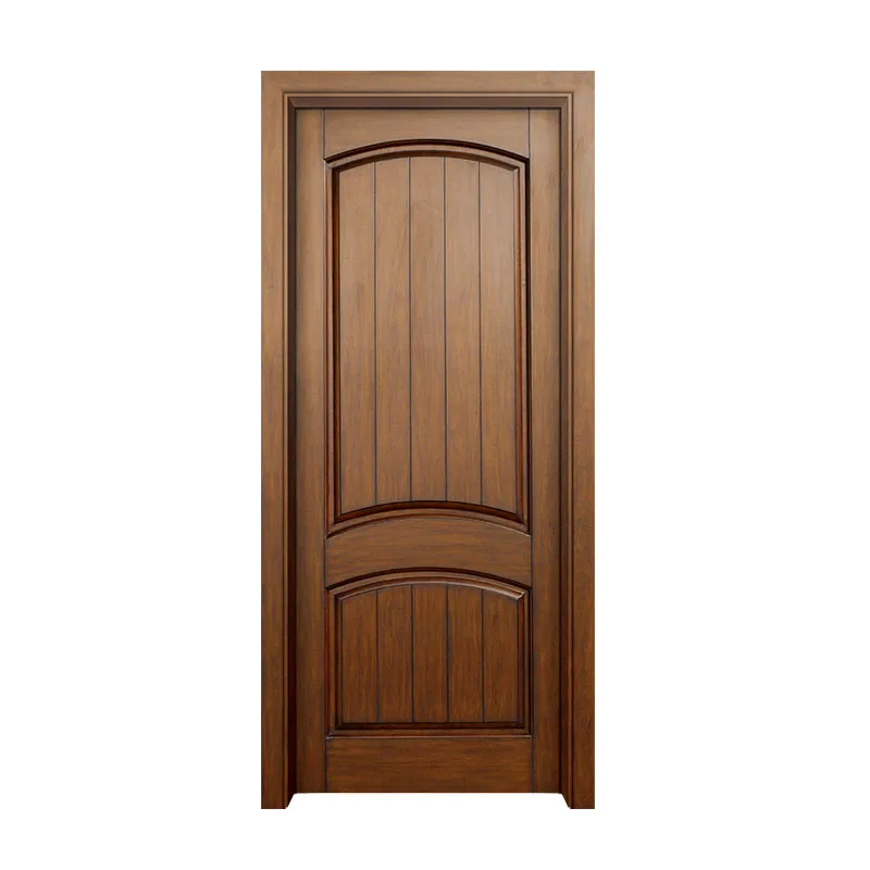 
Modern solid wood door design swing wooden interior room door 
