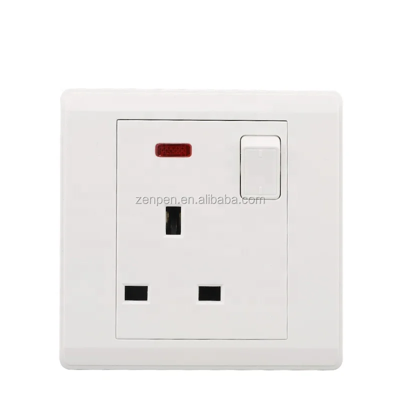  VGT Factory Direct13A настенный выключатель и розетка 3 pin британская
