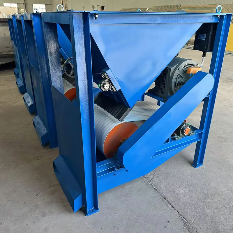 High Performance Industrial Mining Machinery Single Roller Dry Magnetic Separator For Iron Separation