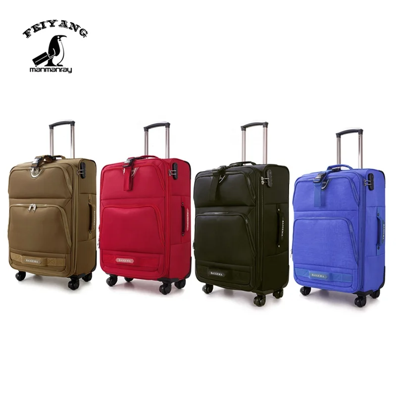 Лидер продаж чемоданы из ткани Оксфорд 20/24/28 дюймов сумки для путешествий чемодан на