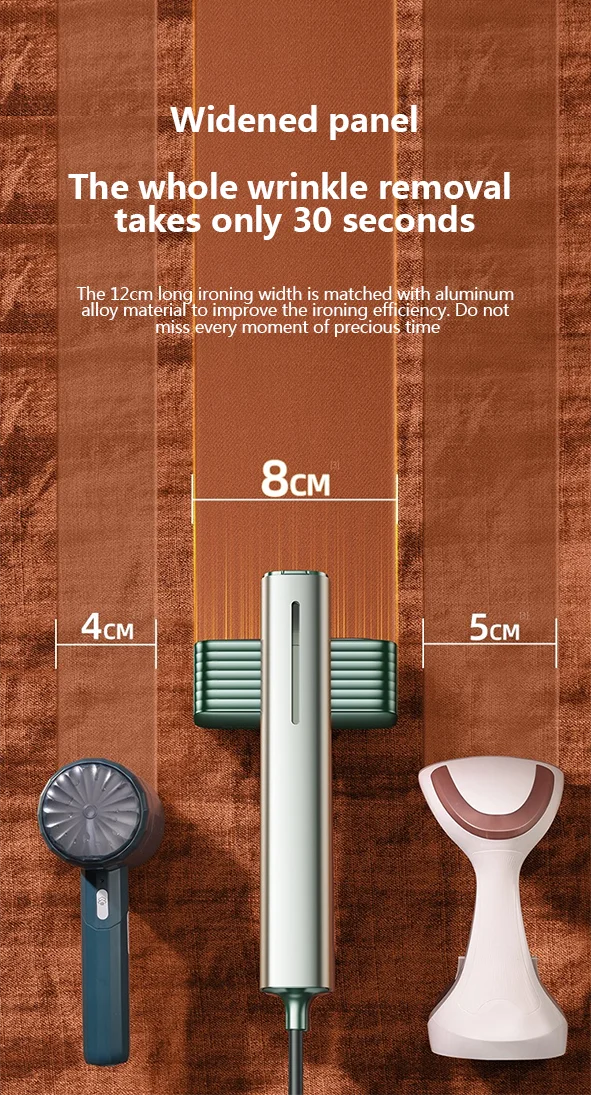 2022NEW Handheld Iron Steamer for Clothes Garment at Home or Travel Powerful Portable Compact Mini Small Steam