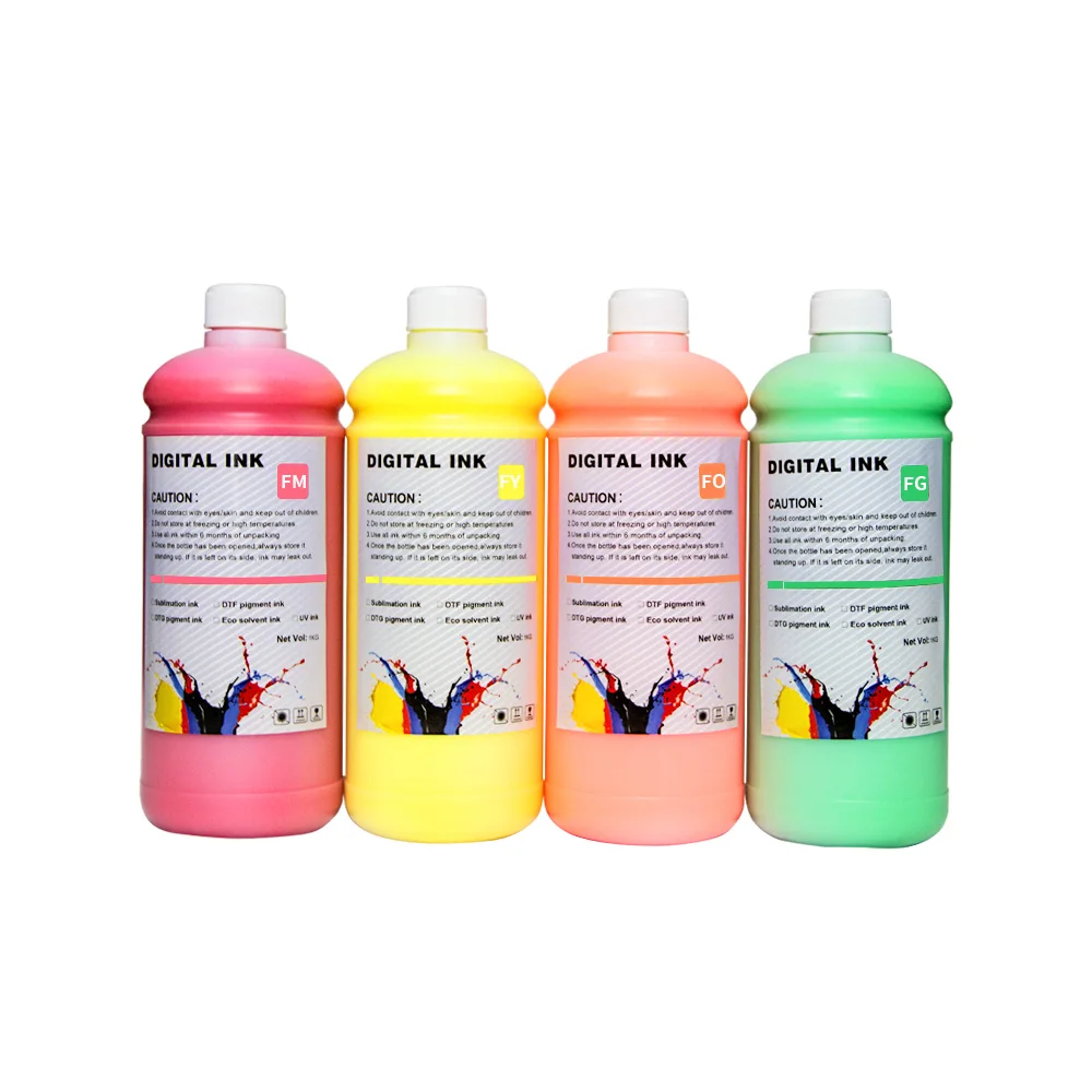 1000mlBest Textile Fabric Printingink  ink reactive ink Digital Cotton Textile Fabric Cloth pigment ink for dtf