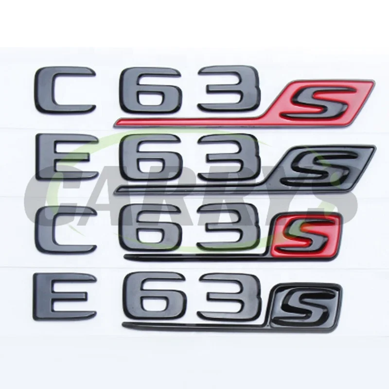 Для Mercedes Benz ABS буква черный багажник эмблема значок ggle GTS C63S GT63S GLC63 E63