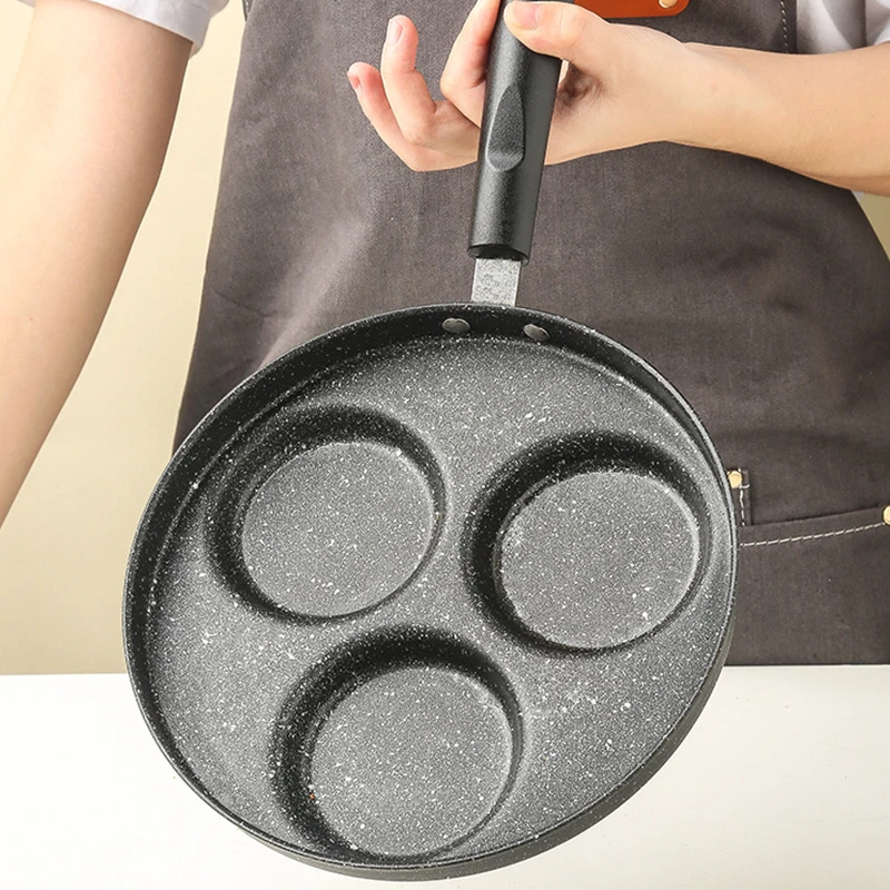 New non-stick Egg Frying Pan cookware Medical Stone Breakfast fry pan wok kitchenware pan