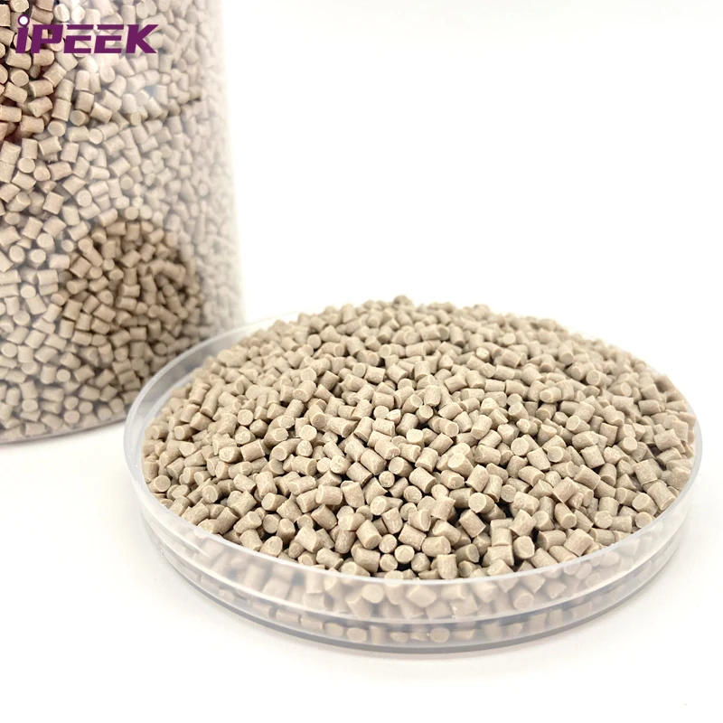 iPEEK Custom Plastic Raw Material Manufacturer Enforced Glass Fiber GF30% Engineering Polymers PEEK Granule