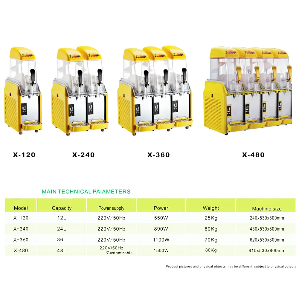 Most popular High Quality Slush Machine Commercial Slush Machine for sale