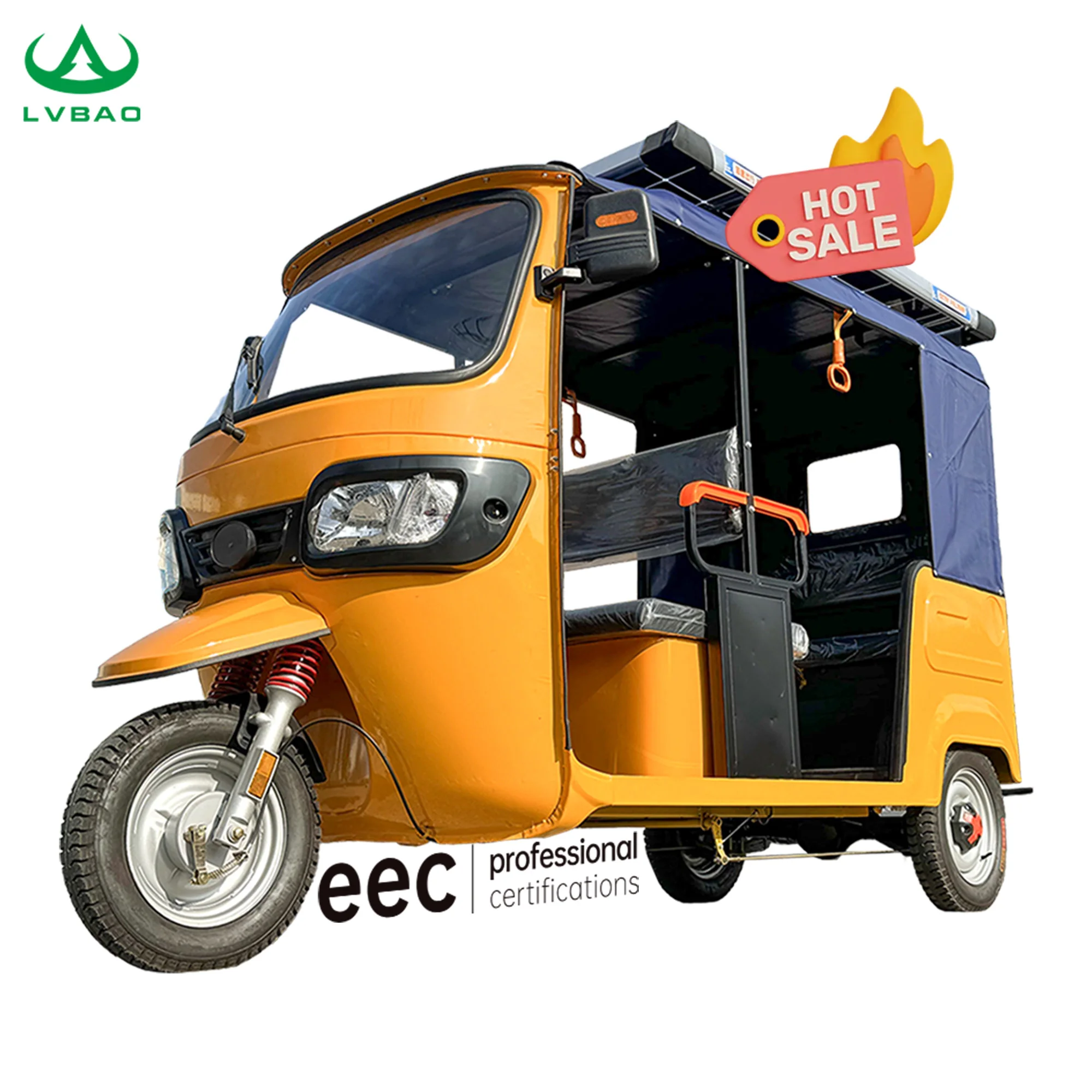 LB-ZK3WYS Electric Rickshaw  Bajaj Tricycles Made in China Cheap for Sale
