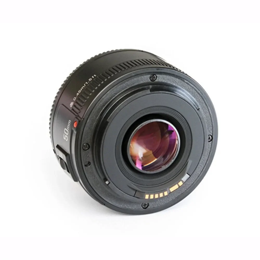 YONGNUO YN50mm F1.8 Lens Large Aperture Auto Focus Lens Compatible With for Canon EF Mount EOS Camera
