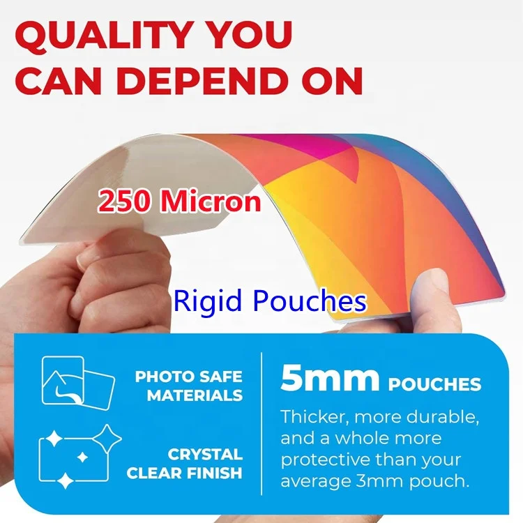 Letter Size 10Ml Pouches 229*292*250mic Laminating Pouch Film Hot Lamination Film