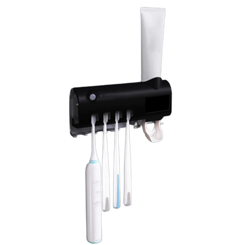 
Smart Solar Energy UV Toothbrush Holder Wall toothbrush and toothpaste holder toothpaste dispenser uv toothbrush 