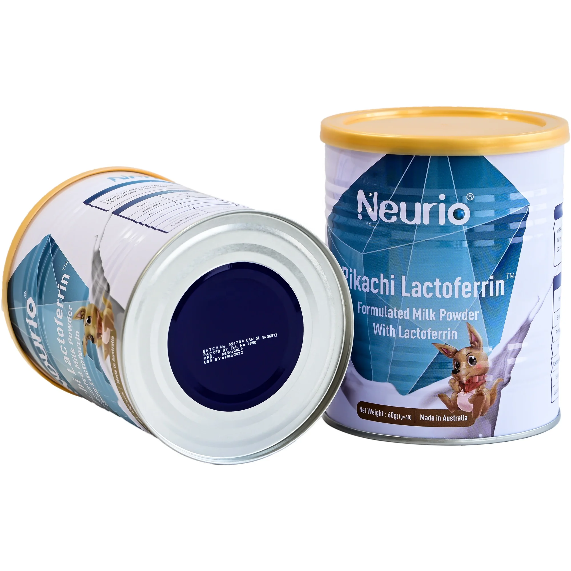 
Neurio Lactoferrin Formulated Milk Powder Easy-to-Carry Convenient Independent Sachet Made in Australia 