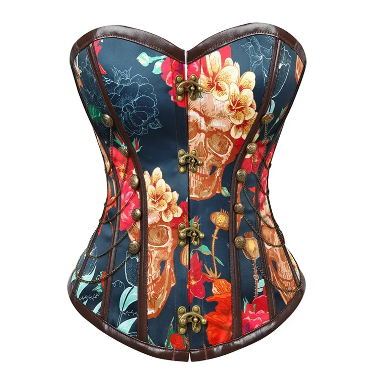 
One generation Gothic pattern court corset 