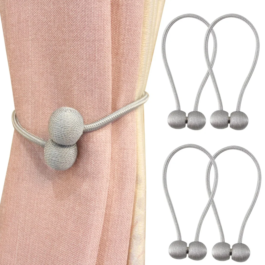 
New product ideas 2019 hot selling window bead curtain tieback crystal tieback 