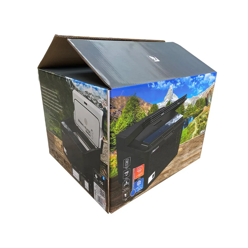 Outdoor Products Customized Logo Print Corrugate Cardboard Delivery Boxes Industrial Package mailer Shipping boxes