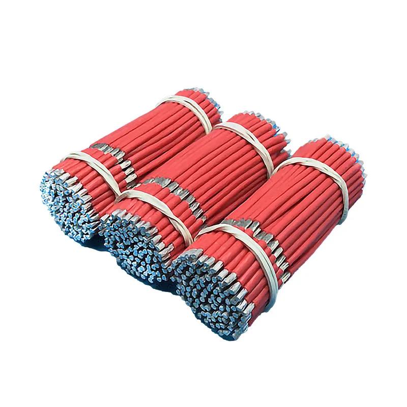 UL1015 high temperature pvc jacket electrical cable wire precut wire both end tinned for Wire to board connection