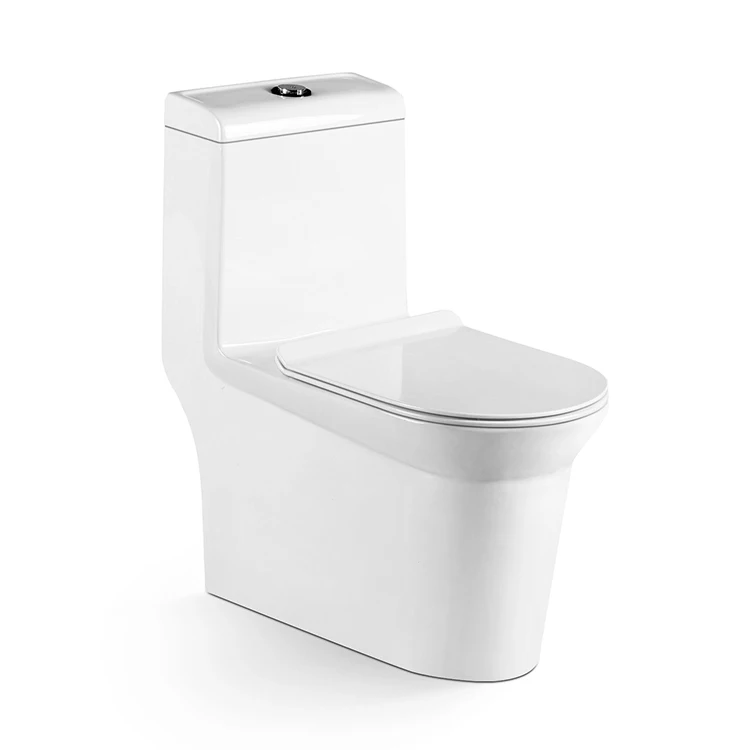 Chinese Chaozhou Power Siphon Flush Western Sanitary Wares Toilet Bowl Inodoro Ceramic One Piece Bathroom Commode Wc