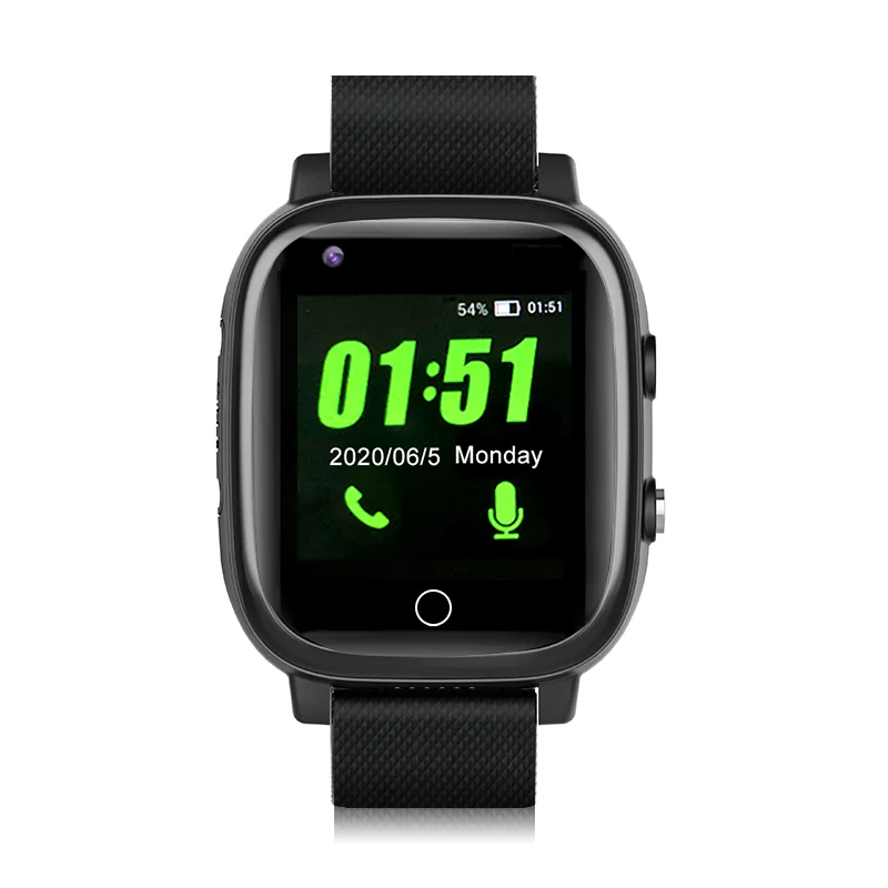 4g Video Call Elderly Gps Smart Wearable Devices,Sos Remote Monitor Mobile Watch Phones T5S smartwatch
