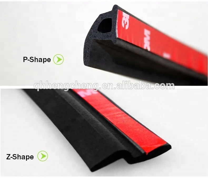 Adhesive Seal Strip Door Window Seals edge protector rubber sealing strip