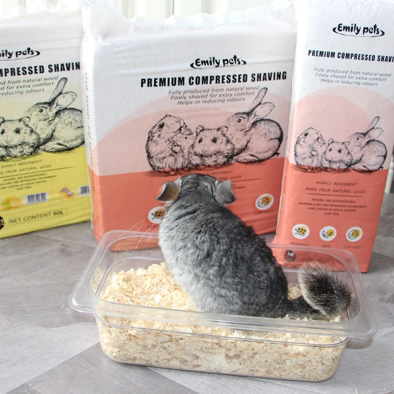 Snake Rabbit Hamster Chinchilla Nest Build Pine Wood Shaving