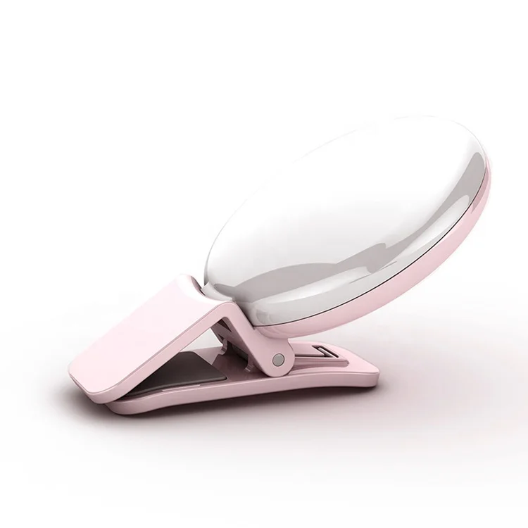 Кольцевой светильник для селфи, камеры, клипсы на ночной Светильник для макияжа