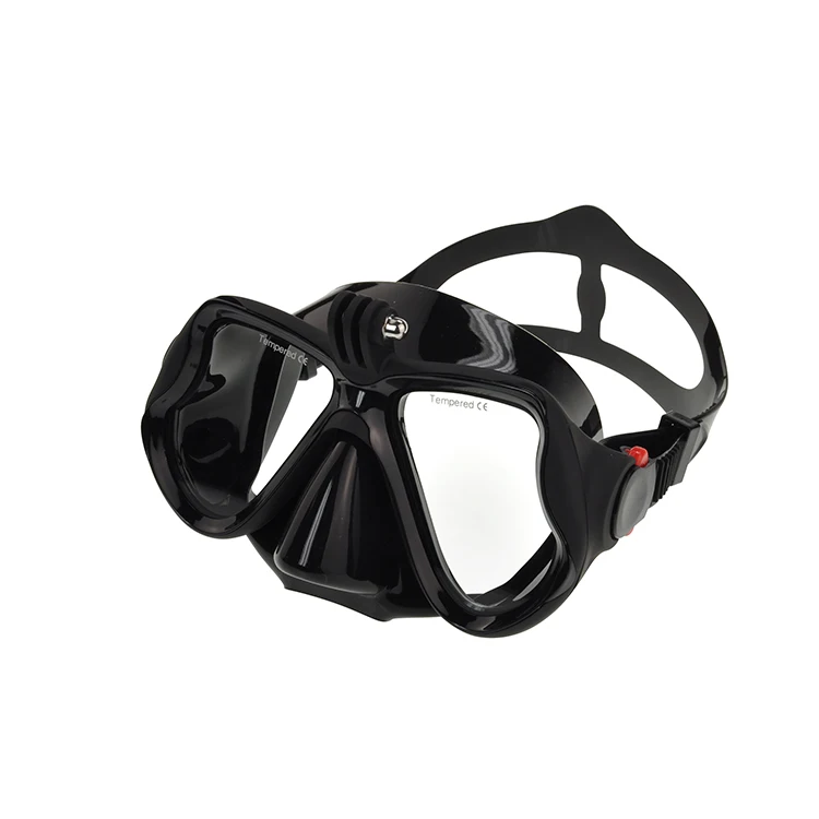 Food grade silicone motion camera mount diving scuba mask