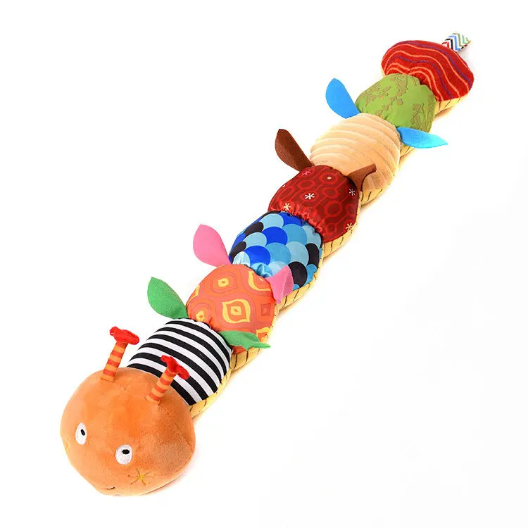 Baby Toys Musical  Infant Toys Crinkle Rattle Soft with Ring Bell Toddler Plush Toy for Preschool