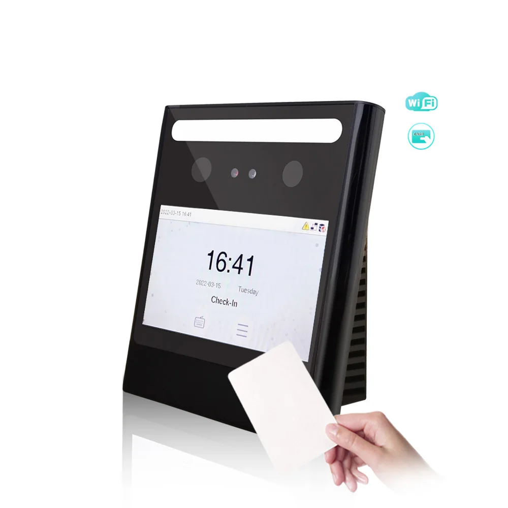 RFID Time Attendance System Office Attendant Machine with WEB Software Biometric Facial Attendance Machine  Support WIFI/TCP/IP