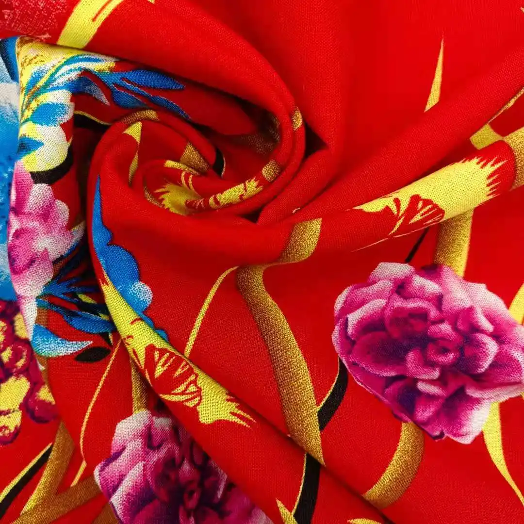 Rayon Fabric China Manufacturer Printed Rayon Fabric 100% Rayon Fabric For Dress