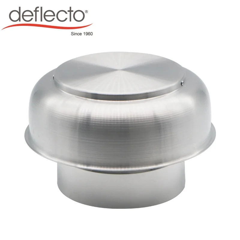 Aluminum Roof Vent Cap Kitchen Vent Exhaust Hood Cover Waterproof Air Vent Cap Mushroom Shaped Design