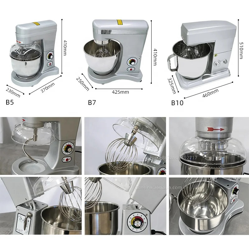 Henglian Hot Selling Small Mixer Baking Equipment Food Mixers Machine Mixer Food