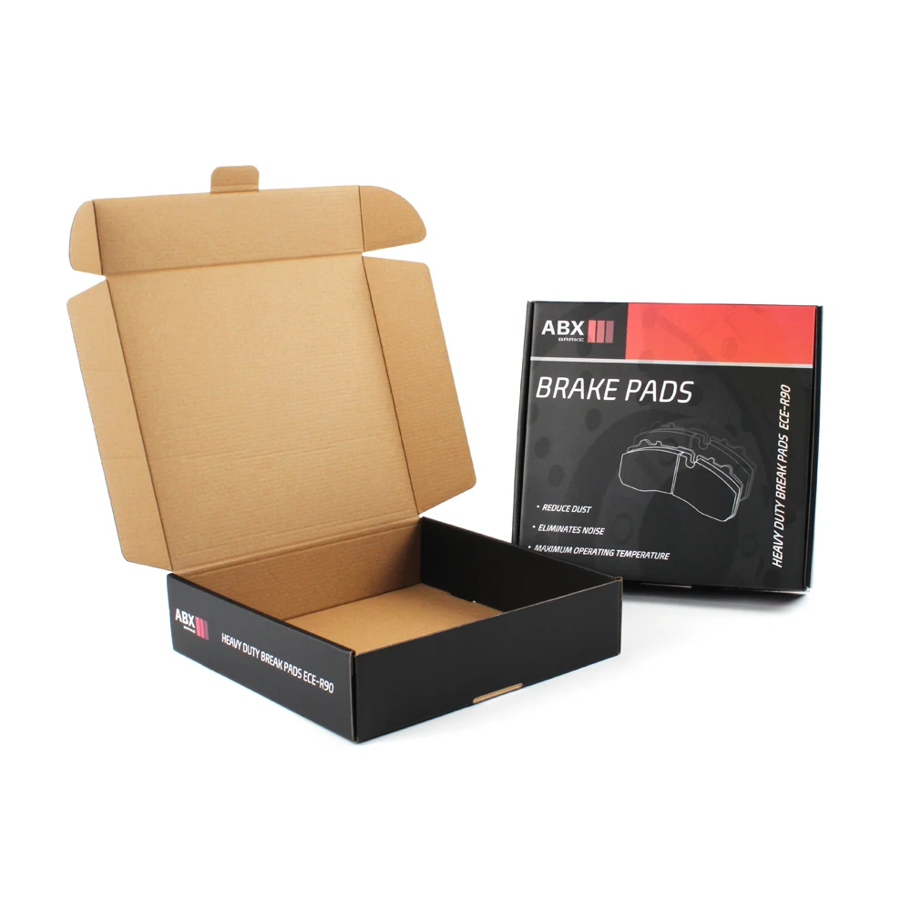 Sprockets Drive Chain Auto Parts Spare Car Truck Brake Pads Packaging Carton Corrugated Shipping Box Custom LOGO