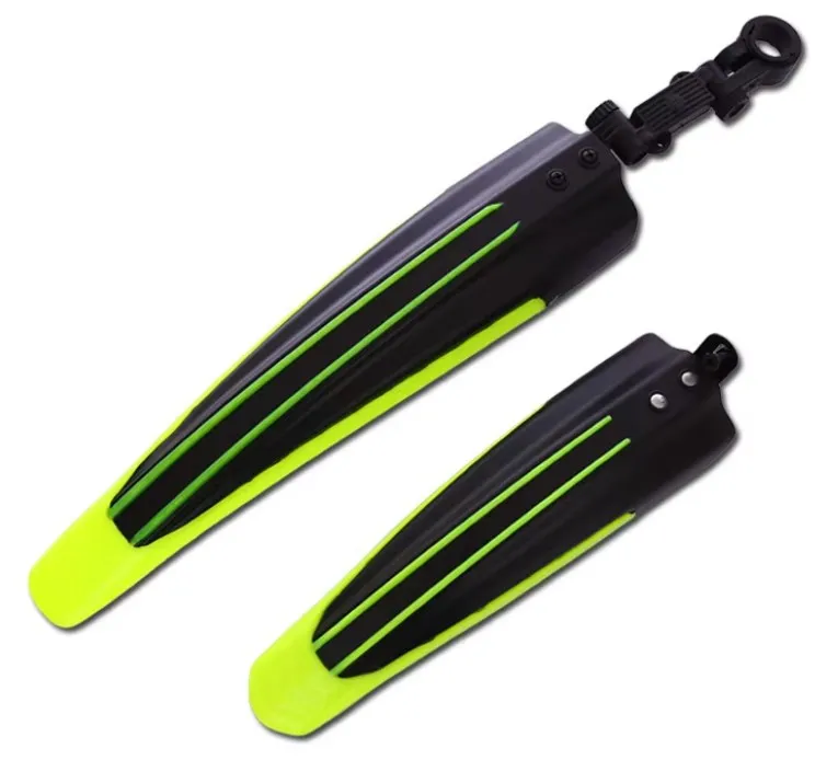 Adjustable Bicycle Fenders FullCover Thicken Front Rear Mud Guard Cycling Plastic Mudguard For Kids Bike Plastic Parts