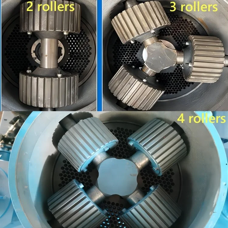 NEWEEK hot sale Nigeria farm use straw powder pellet granulator animal feed granulation machine