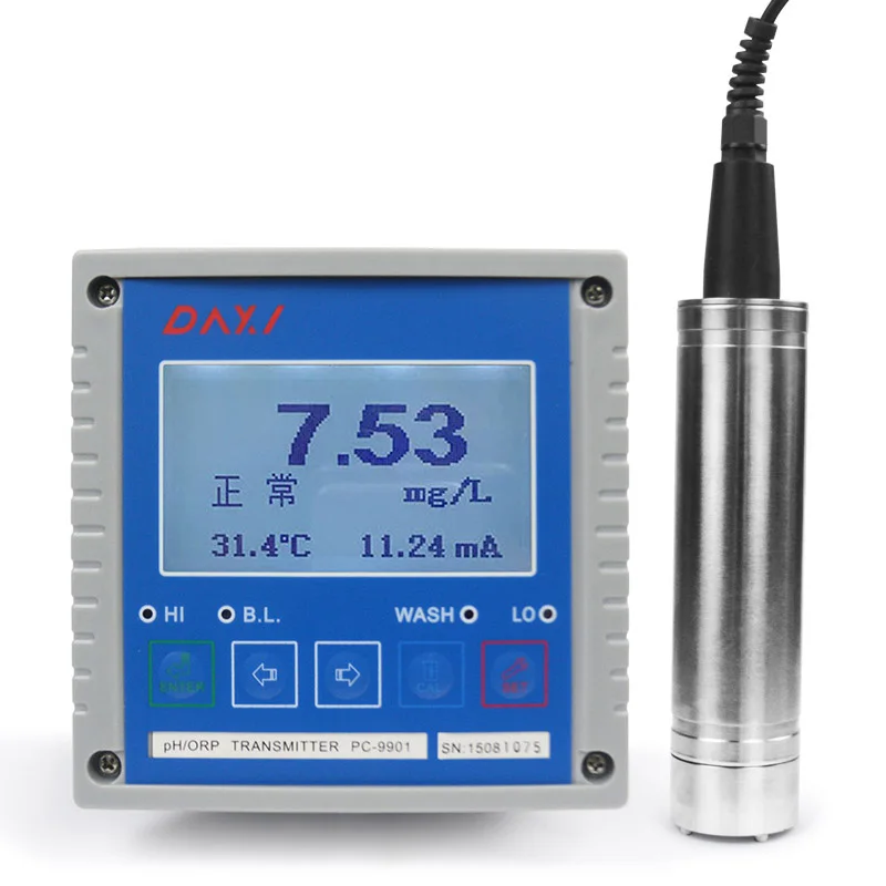 Online Optical fluorescent method, dissolved oxygen sensor for monitoring and analysis of water