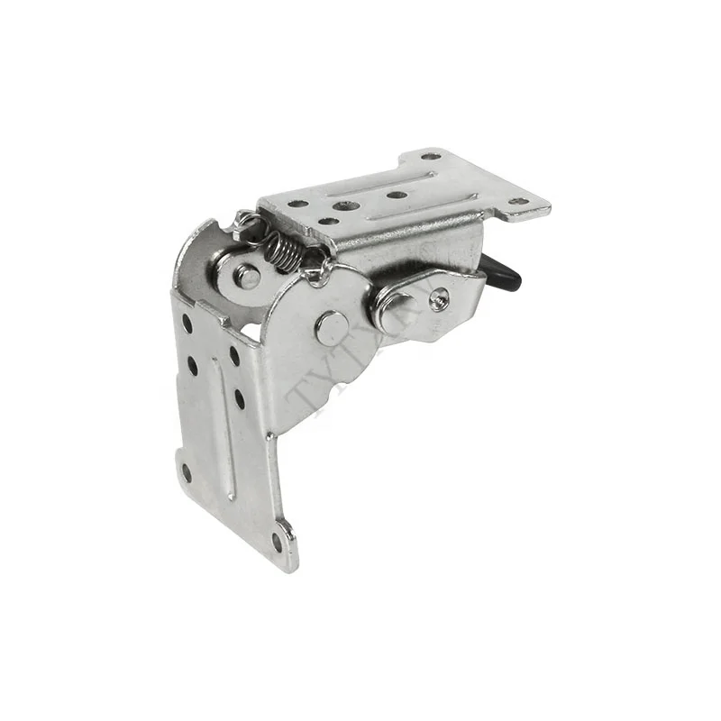 HEYRV RV Parts & Accessories 180 Flip Cold-Rolled Steel Door Hinge with Close Hardware Nylon Widened Cabinet Caravan Campers