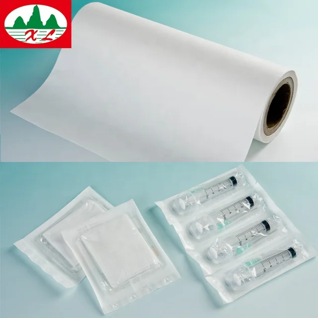 
Рулон медицинской бумаги с покрытием для блистерной упаковки шприца/марли/медицинского устройства 