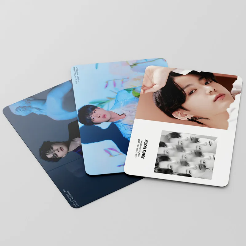 Wholesale 55pcs/box Kpop Idol Merchandise Map Of The Soul ON:E Concept Photo Bangtan Boys Photocard Photo Card Lomo Card