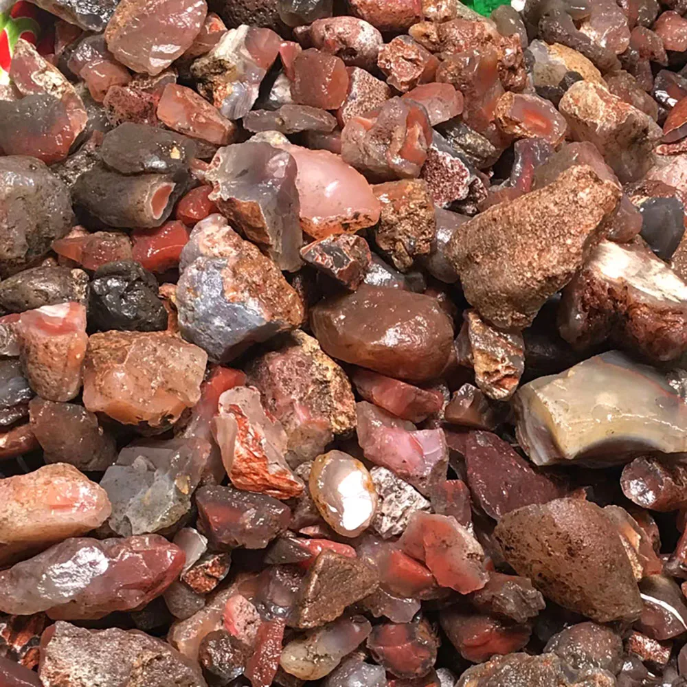 Nature carnelian raw crystal stone wholesale high quality rough red agate stone