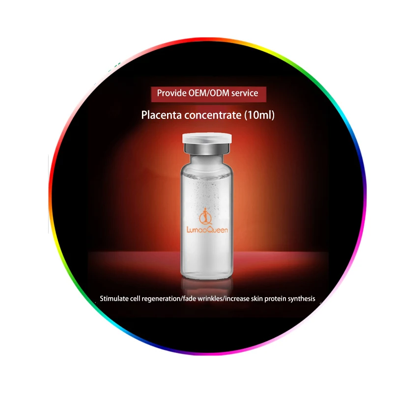 Custom Logo Low MOQ Placenta Serum Anti Wrinkle for Women Skin Care Placenta Cream Serum Sheep Placenta Serum